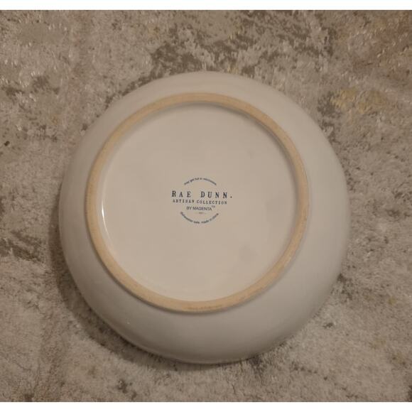 Rae Dunn Taco Salad Burrito Bowl Set of 2 White Ceramic LL Kitchen - Picture 5 of 5